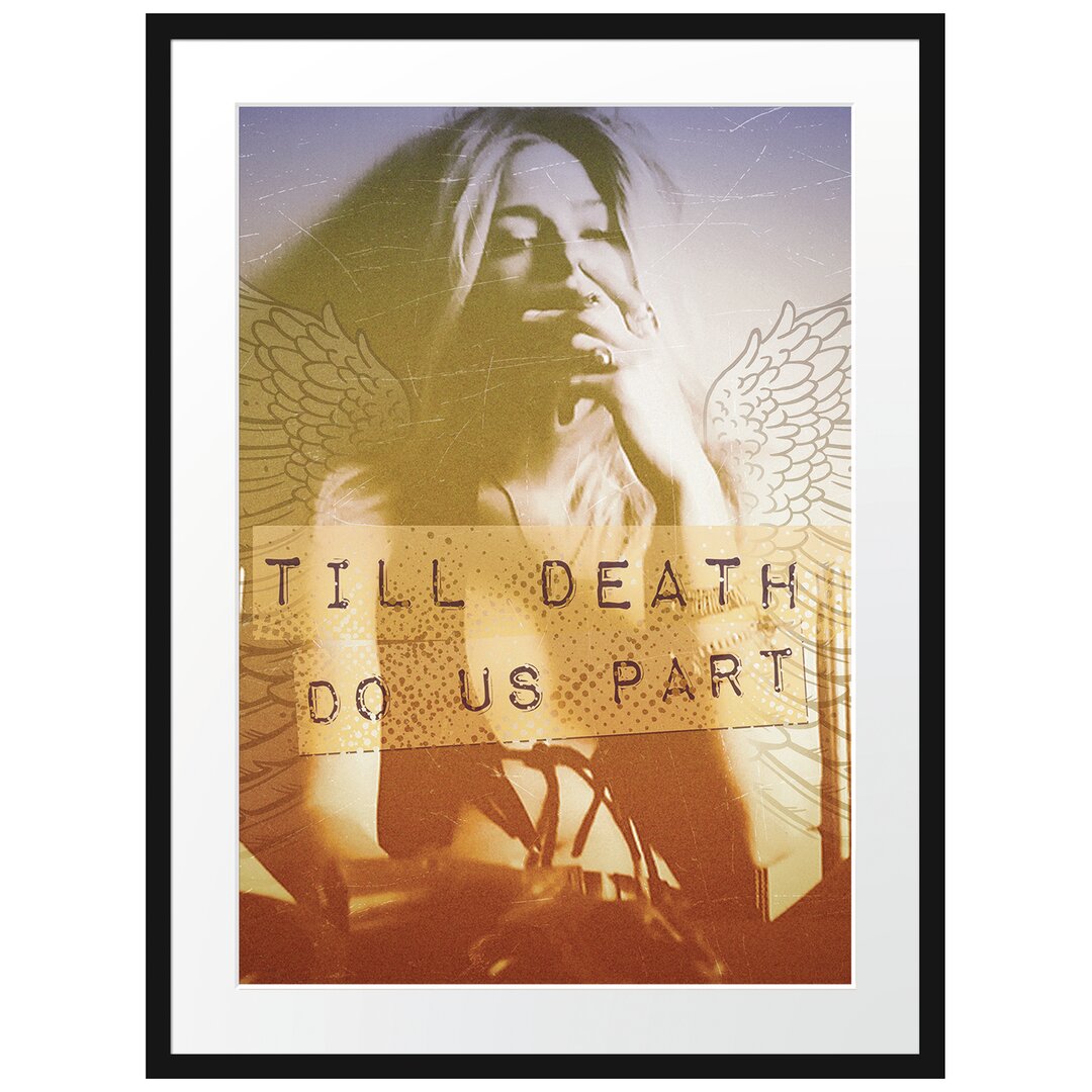 Gerahmtes Poster Death Do Us Part