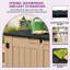 Boîte de rangement en résine l 4,25 pi x P 2,4 pi - 270 gallons-96101598