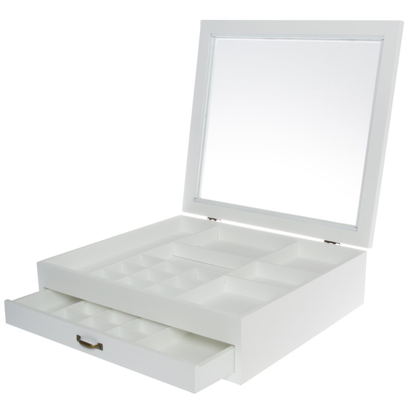 Brambly Cottage Garth Decorative Bin, White