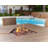 Eshanvi Square Propane Smokeless Fire Pit Table with Hidden Fuel Tank