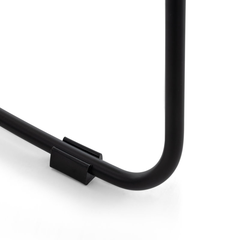 Tabourets de comptoir de 26 po de hauteur avec siège en bois massif, tabourets de bar avec pieds en métal, tabourets de bar rustiques à hauteur de comptoir sans dossier pour îlot de cuisine, chaises de bar avec siège de selle
