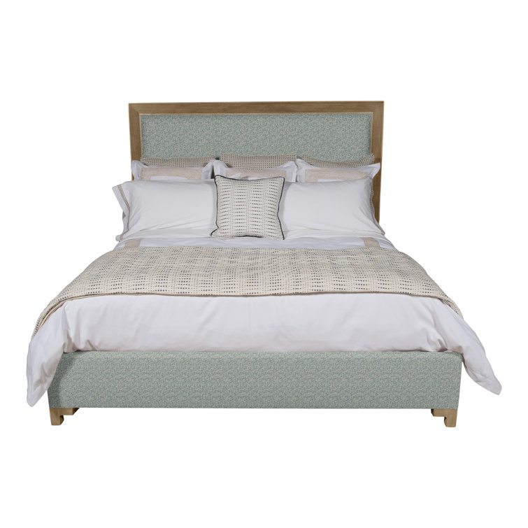 Louise/Lawrence King Upholstered Low Profile Panel Bed