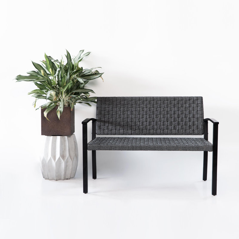 Banc de jardin Granillo, gris