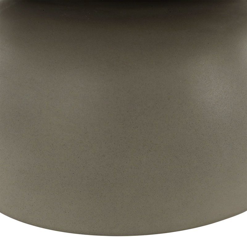 Allegheny Round Stone/Concrete Outdoor Coffee Table