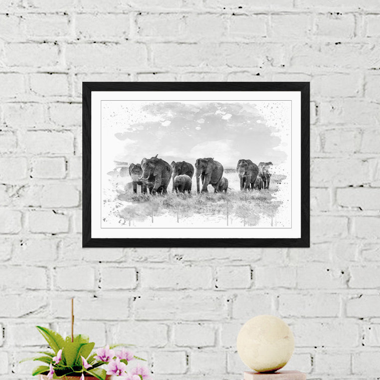 Print, 45cm H x 62cm W, Framed Picture