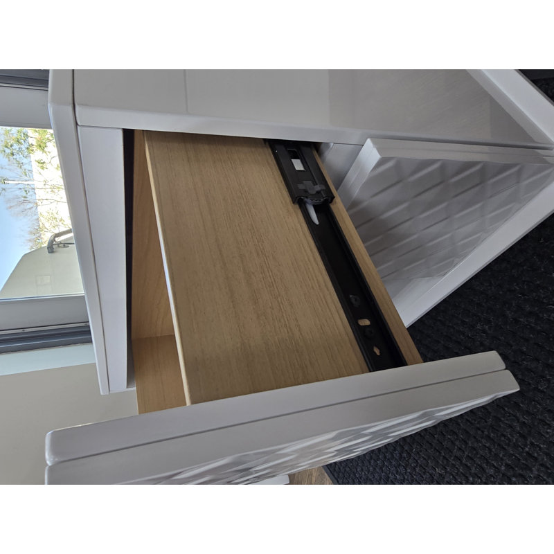 Commode 5 tiroirs B999 Uv White