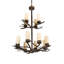 Rustic Lodge 12 - Light Chandelier