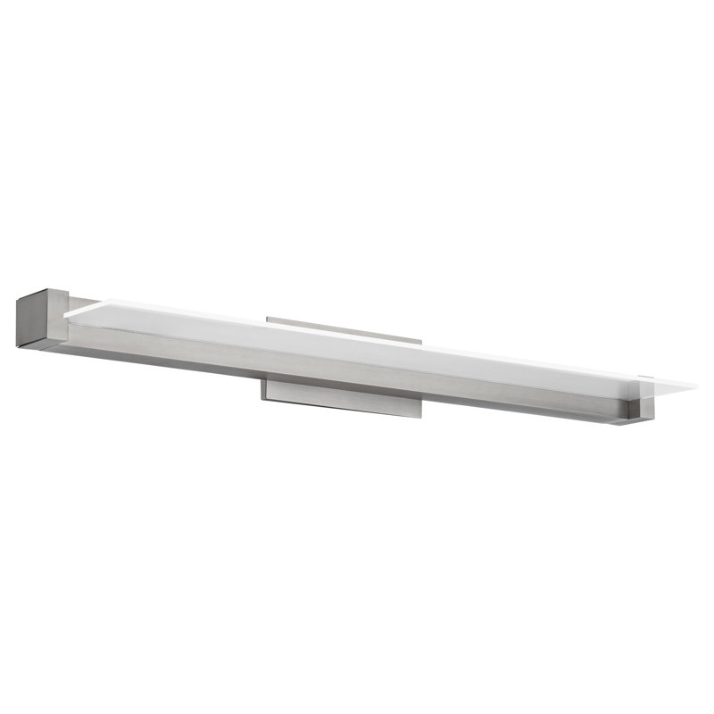 1 - Light LED Bath Bar, Brushed Nickel