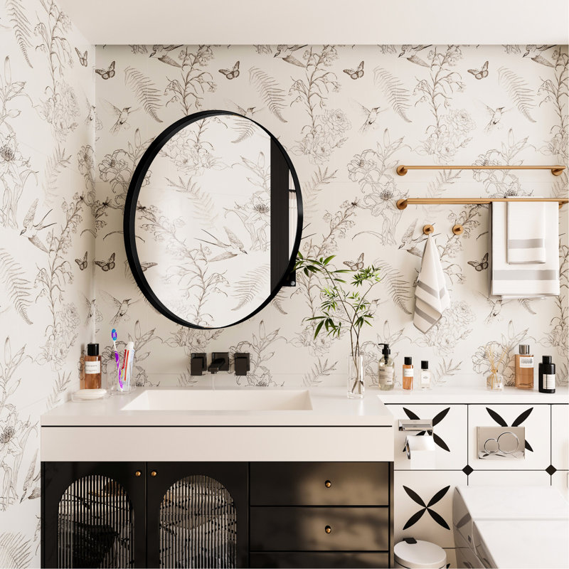 Armoire de salle de bain 31,5 po
