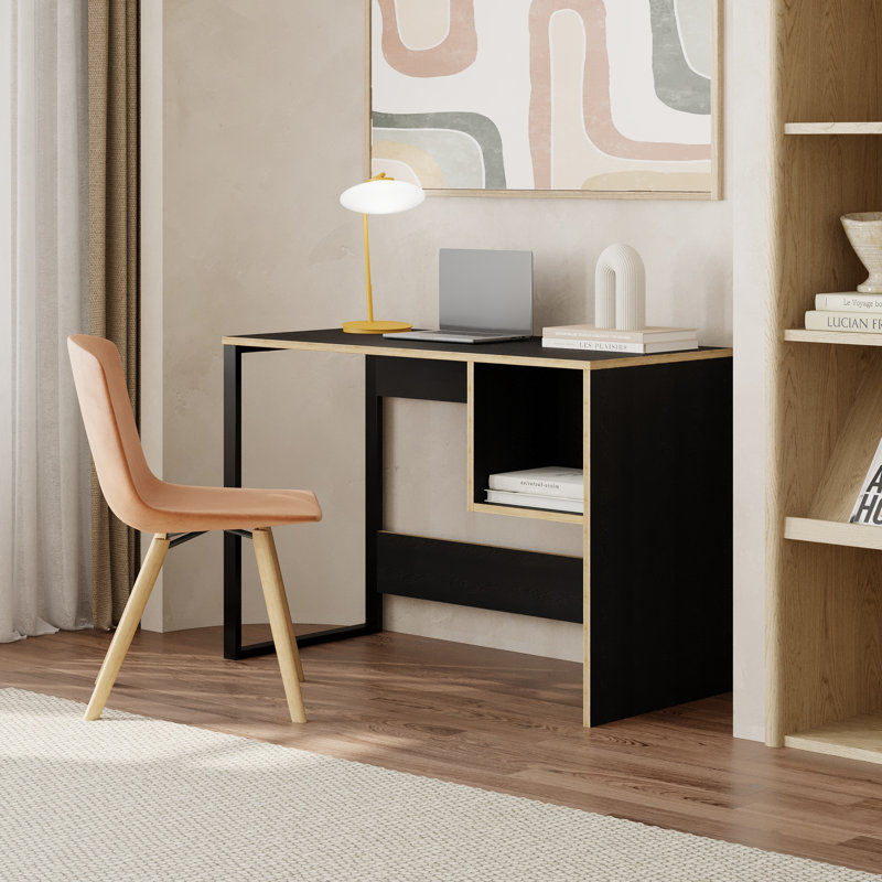 Ristin Writing Desk, Black