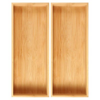 Ensemble de 2 tiroirs de cuisine 15 po x 6 po