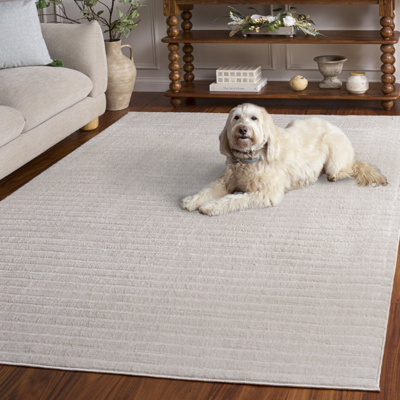 Selena 682 Performance Geometric Shapes Rug, 5'-3" X 7'-6" Rectangle