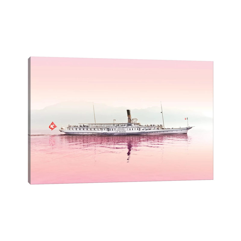 New Horizons by Beli - Wrapped Canvas Print, 20.32 cm H x 30.48 cm W