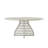 Breeze Pine Round Solid Wood Dining Table