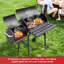 Dakota Fields 112cm W Charcoal Grill