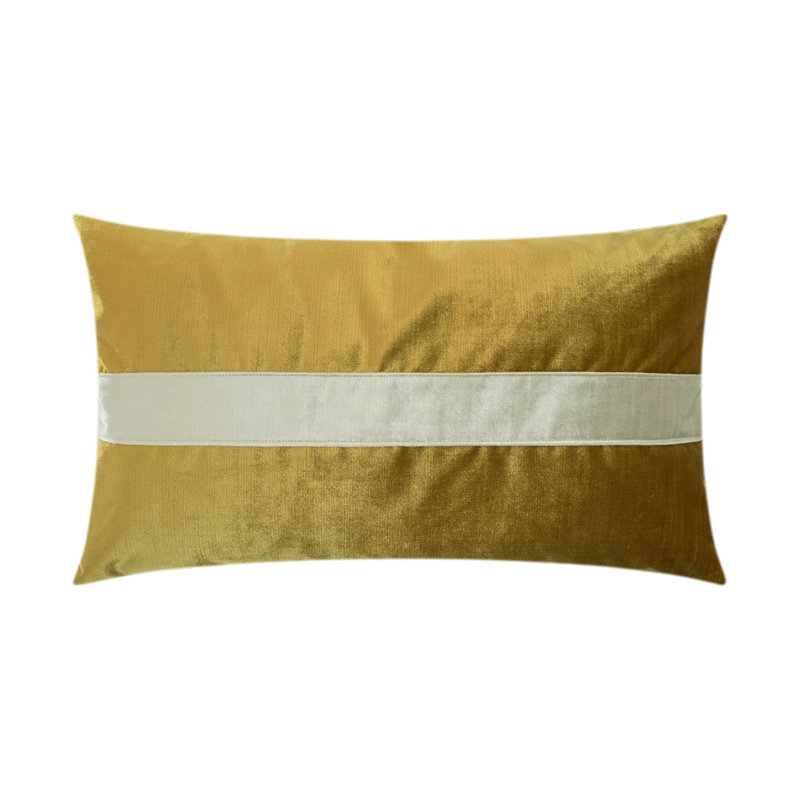 Iridescence Band Decorative Pillow, Baltic, Rectangle 14"H x 24"W