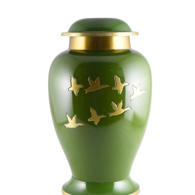 Rockney Handmade Flying Geese Urn