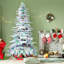 Mountain 9' White Pine Artificial Christmas Tree with 800 Clear Lights-824124312-824124317