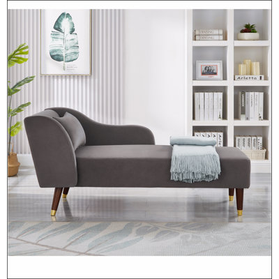 Revêtement en velours de chaise longue Modern
