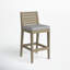 Ojai 40'' Acacia Outdoor Bar Stool with Cushion