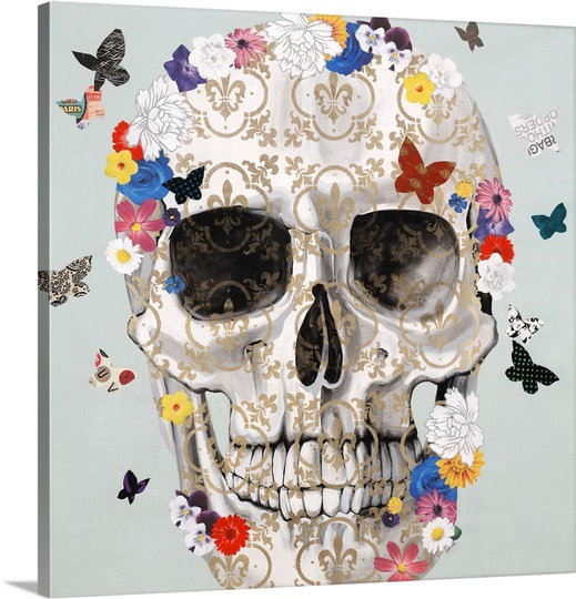 «Unearth» par Agnew, impression sur toile, H 35 po x l 35 po x P 1,5 po