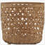 S / 3 POTS À BAMBOU 11/13/15 po NATUREL