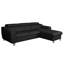 Avaiyah Leather Chaise Sofa with Sleeping Function and Storage-715608482-715608483-715608493