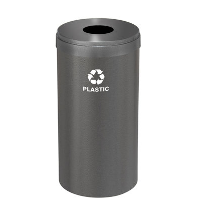 Steel Open Kitchen Trash Can