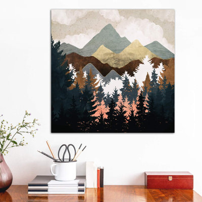 Vue de la forêt - impression