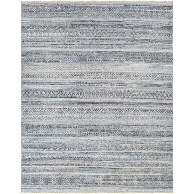 SAMPLE-Nellie Dark Blue/Slate Hand Knotted Area Rug