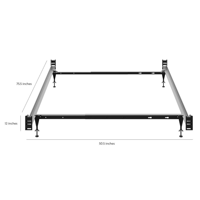 Rails pour lit double