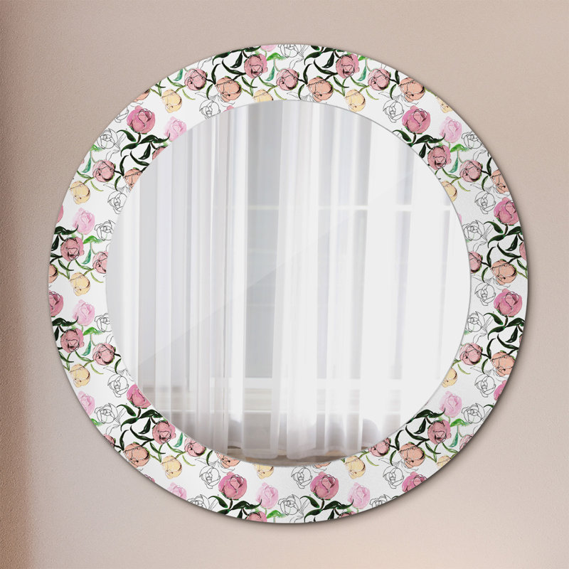 Huldar Glass Flat Wall Mirror