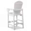 Chaise adirondack en PEHD à hauteur de bar avec porte-gobelet