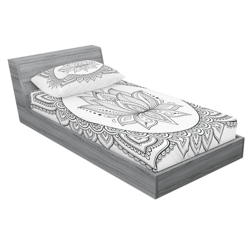 Microfiber Sheet Set, Twin XL Sheet Set with Fitted Sheet