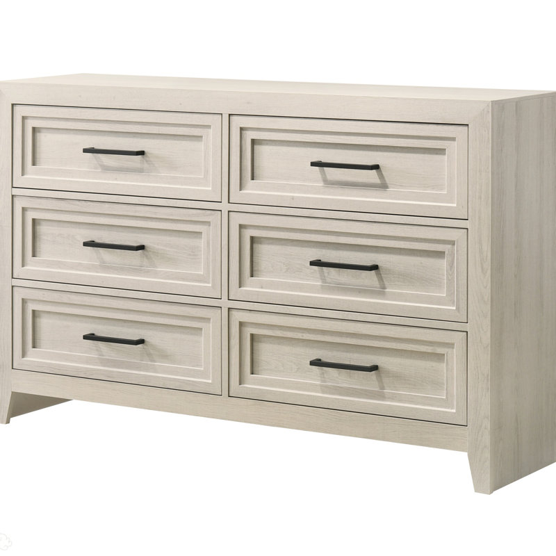 Commode contemporaine à 6 tiroirs 1Pc