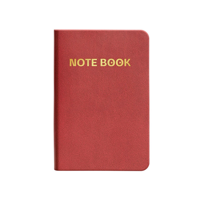 Petit cahier de papier A7, Rouge