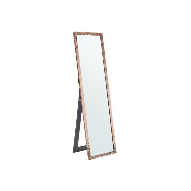 Rankin Flat Floor Mirror, Copper