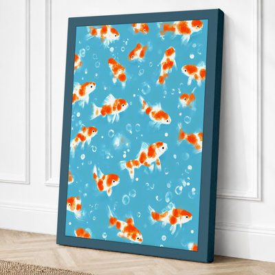 Dancing Goldfish Tropical - Print