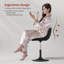 Tarquin Swivel Upholstered Adjustable Height Counter Stool-137573972