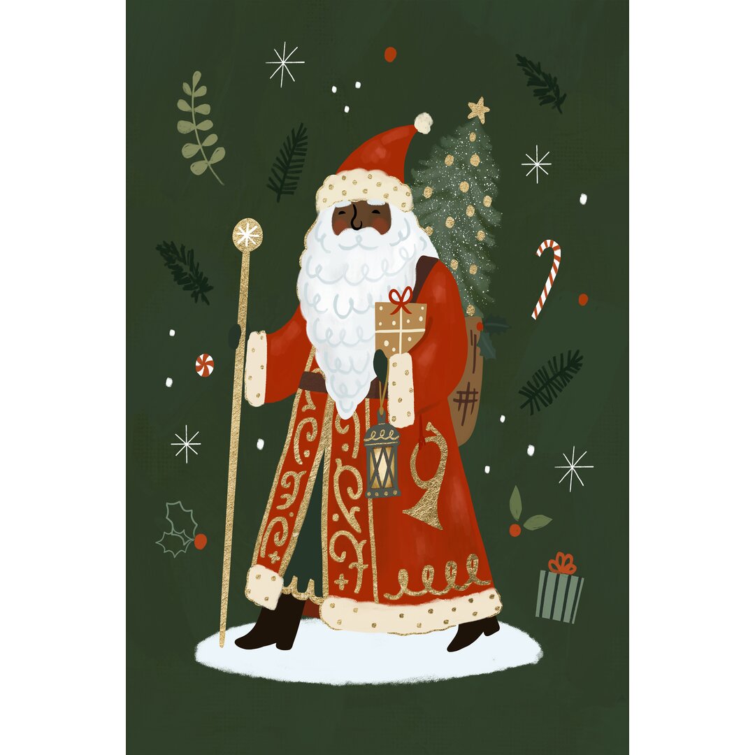 Leinwandbild Little St. Nick II von Victoria Barnes