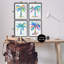  «Bold Palms», ensemble de 4 giclées par Julie DeRice-1662508081-1662508094