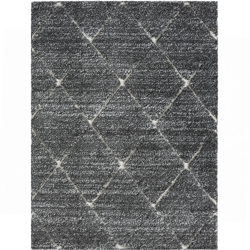 Tapis gris et crème Talas