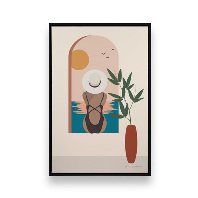 Impression sur toile dans un cadre