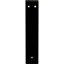 Support en acier martelé bronze foncé l 2 po x P 10 po x H 10 po-112065724-64105907