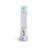 12" White Table Lamp Base with USB