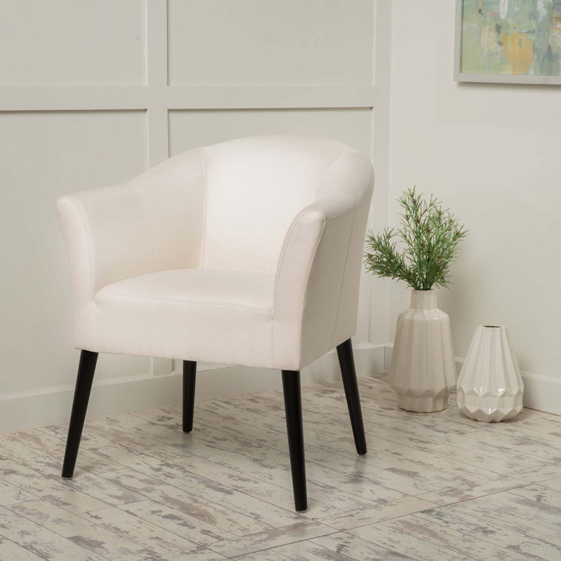Chaise avec accoudoirs moderne, Beige