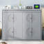 Grand lit escamotable mural, gris-585606329-585606324