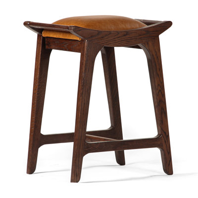 Porter Solid Oak Counter Stool