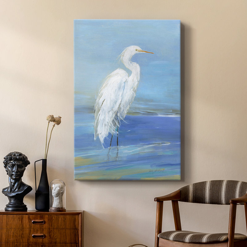 Wading Egret I - galerie sur mesure