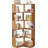 6-Tier Industrial L-Shaped Corner Bookshelf With Anti-Drop Panels, Maximizing Space And Style For Home And Office-1815441566